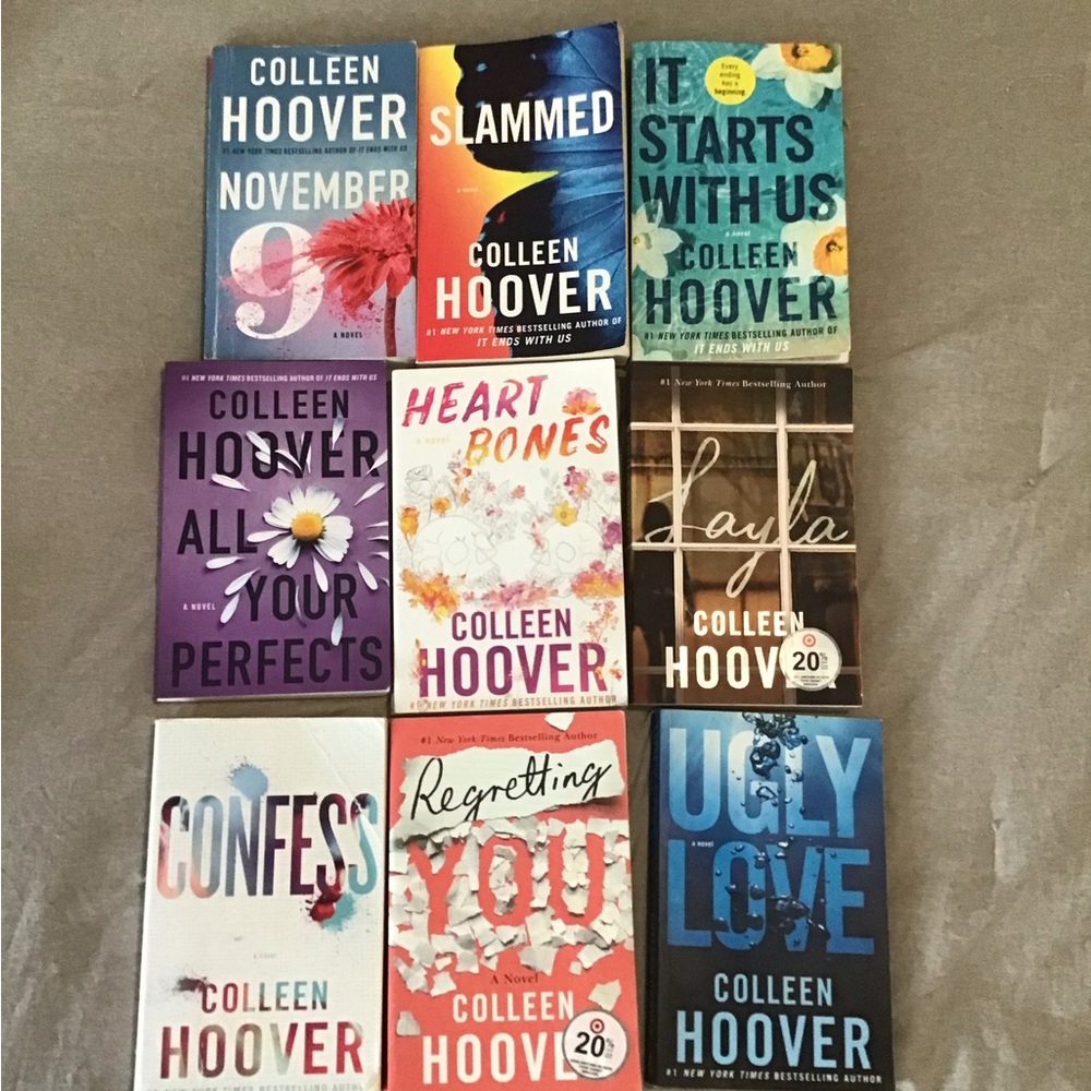 9 Colleen Hoover Books